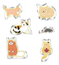 Comprar Mrcookie 5pcs Cutters De Galletas De Gato Y Ratón, De Acero