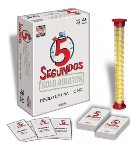 Juego De Mesa 5 Segundos Solo Adultos Original Toyco