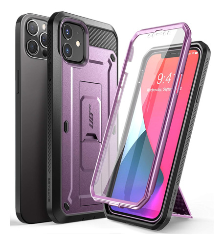 Funda Kerzzil Para iPhone 12/12 Pro Violet