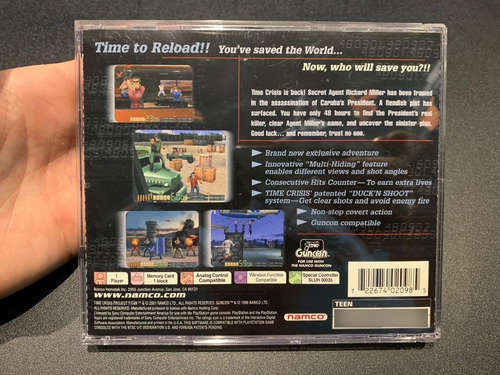 Time Crisis: Project Titan Sony Playstation Ps1 (Usado)