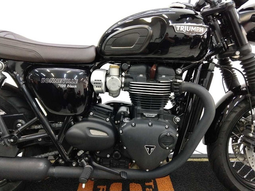 Triumph Bonneville T120 Preto 2018 - Target Race