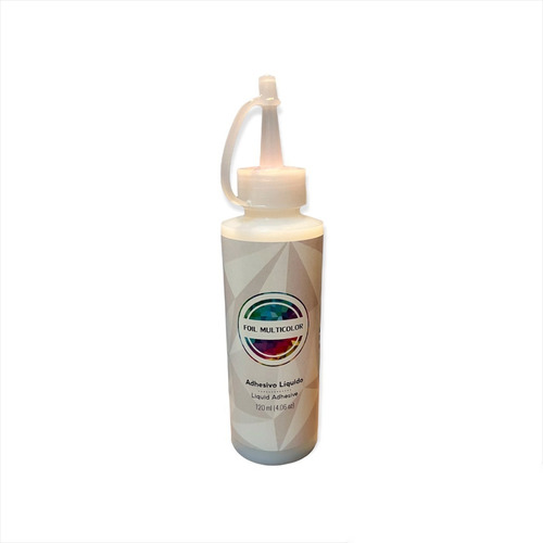 Adhesivo Liquido Para Foil.  Foil Multicolor  120 Ml