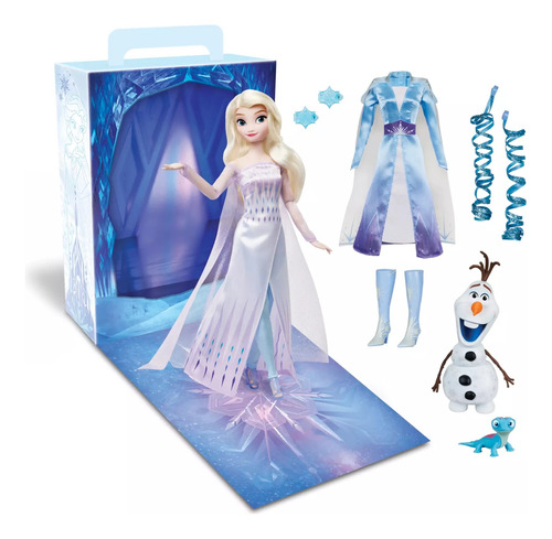 Muñeca De Coleción Elsa Frozen 2 Disney Story