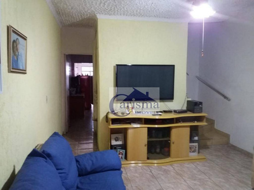 Imagem 5 de 11 de Sobrado Com 3 Dormitórios À Venda, 141 M² - Campestre - Santo André/sp - So0758