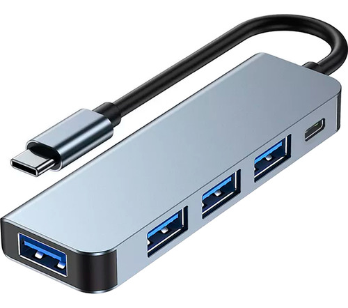 Hub Usb Tipo C 3.0 Regua Cabo Extensor iPad Dock Macbook Hd