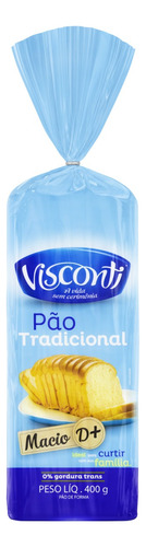 Pão de Forma Tradicional Visconti Pacote 400g
