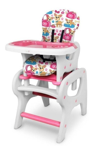 Silla Comedor Escritorio Bebe Niño Niña Infantil 2 En 1 Baby