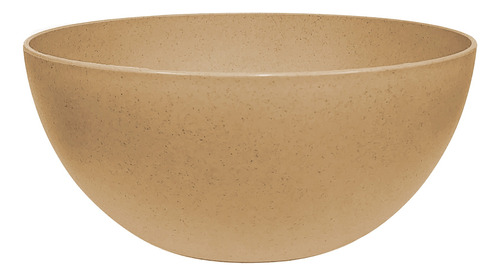 Bowl Plástico 26 Cm Fusión Carol Areia D+m Bazar