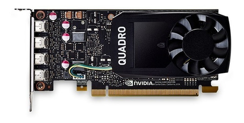 Tarjeta De Video Pny Vcqp1000-pb Quadro Nvidia P1000 4gb /vc