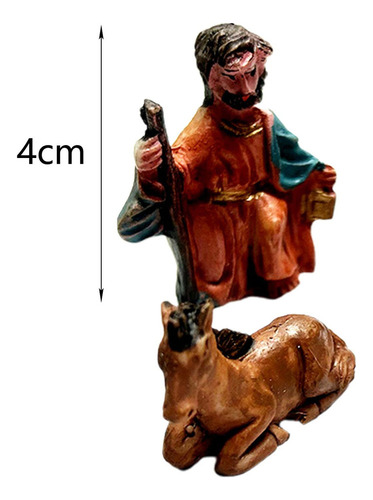 Juego De Figuritas De Pesebre De Escena De, Estatua De