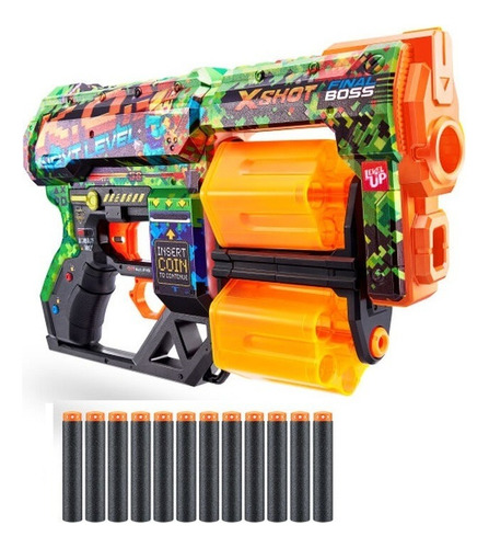 Pistola Lanza Dardos  X-shot Skins Dread Zuru Tts Tuttishop