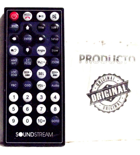 Control Remoto Original Autoestereo Dvd Soundstream O Spl