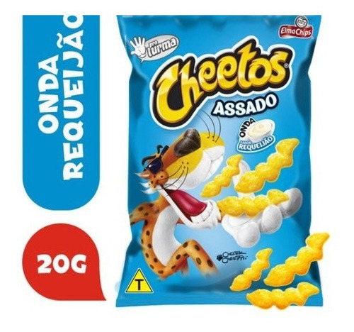 Salgadinho Cheetos Requeijao20g Elma Chips- Caixa C/ 120 Un