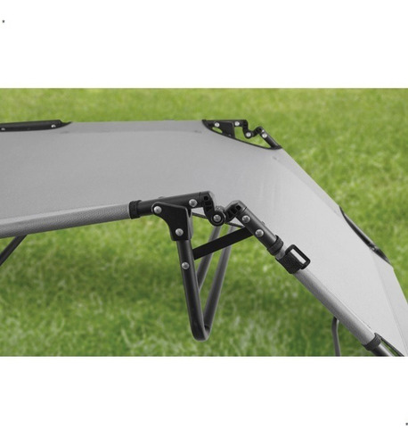 Catre Plegable Ozark Trail 300lb Camping Camastro Outdoor Color Gris