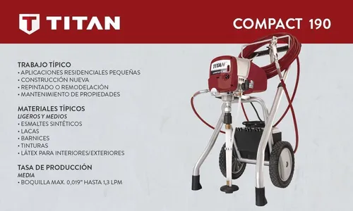 Máquina De Pintura Airless Cetec Titan Compact 190 220V