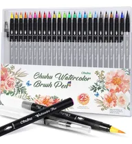 Comprar Ohuhu Lanai (acuarelable) Pincel - 24 Colores+pincel De Agua