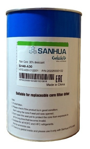 Nucleo De Filtro Cerámico Sanhua Sh48-a30 Refrigeración