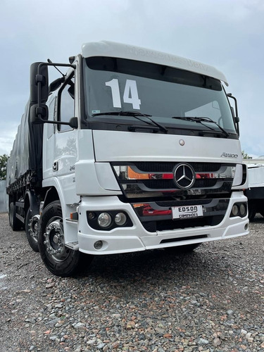 Imagem 15 de 25 de Mb Mercedes-bens Atego 2426 Bitruck Carroceria 2014/14.