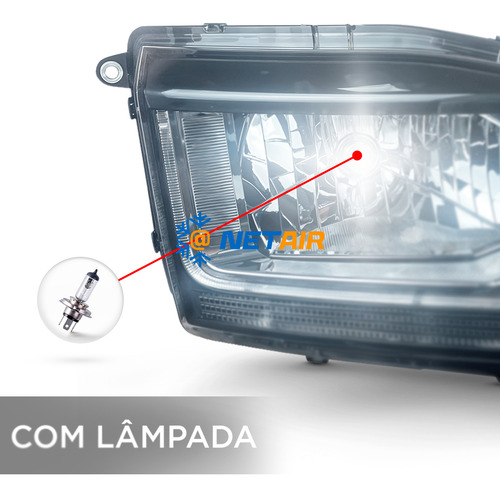 Farol Principal Vw Delivery 4150 6160 9170 11180 Original