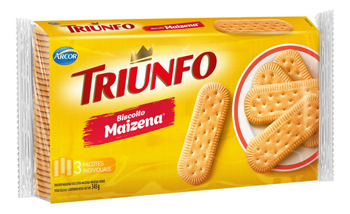 Biscoito Triunfo de maizena 345 g