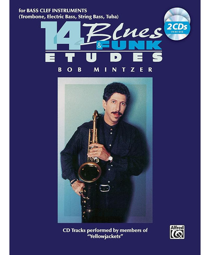 14 Blues & Funk Etudes: Bass Clef Instrument (trombón, Bajo 