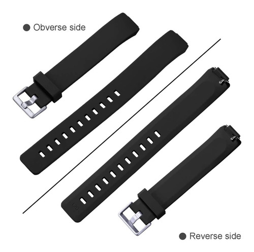 Imagen 4 de 8 de 3 Mallas De Reloj Fitbit Inspire / Inspire 2 Talle Large