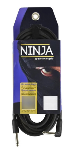 Cabo Ninja P10/p10 C/plug L 90º - 10ft 3,05m Santo Ângelo 