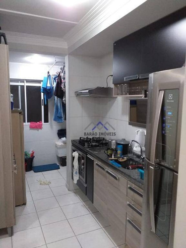 Imagem 2 de 8 de Apartamento Com 2 Dormitórios À Venda, 61 M² Por R$ 240.000,00 - Jardim Tamoio - Jundiaí/sp - Ap0640