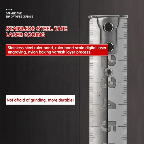 Fita Métrica Profissional Métrica Aço Inox Trava Abs 7.5 M