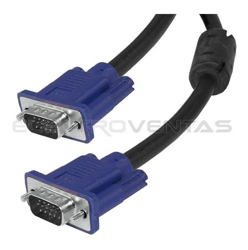 Cable Vga 5m. Macho/macho, Nikel, Conector Azul Rh8868