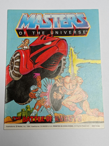 The Battle Of Roboto 1984 Motu He-man Comic