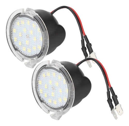 1 Par De Luces Led Blancas Brillantes Para Espejo Retrovisor