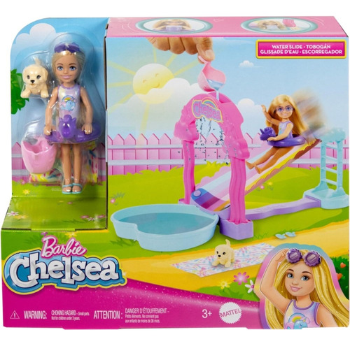 Barbie Chelsea Diversão No Tobogã Mattel