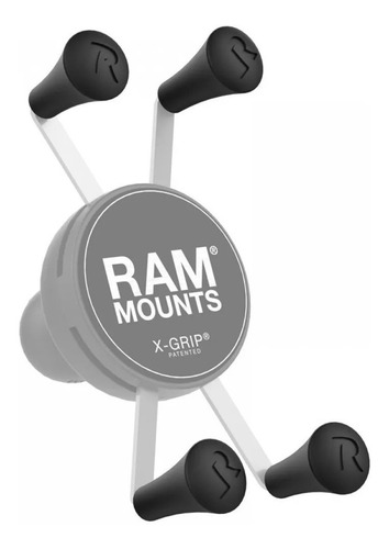Imagen 2 de 2 de Conitos Hule Repuesto Para Base X Grip Ram Mounts