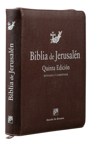 Biblia De Jerusalén Manual 5ª Edición - Con Funda Y Cierre 