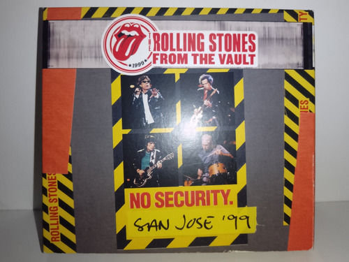 Rolling Stones Cd Doble Dvd No Security San José 99 Excelent