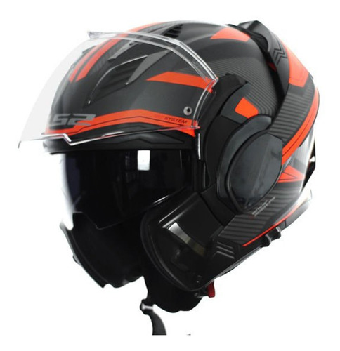 Casco Moto Rebatible Ls2 Valiant 2 900 Cuota Devotobikes