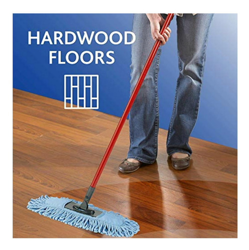 O-cedar Dual-action Microfiber Sweeper Dust Mop