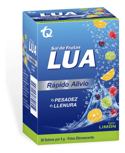 Sal De Frutas Lua Limon Caja X 26 Sob