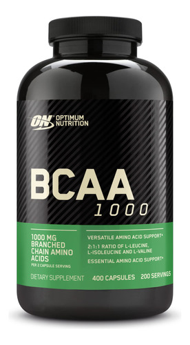 Optimum Nutrition Cápsulas Bcaa, Bon-089, 1