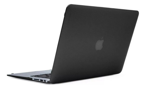 Kit Carcasa Negro + Tapón Transparente Macbook Air 13 