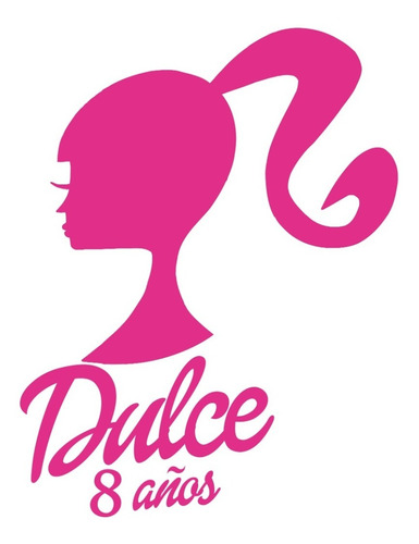 Logo Digital Barbie Personalizado Con Tu Nombre!
