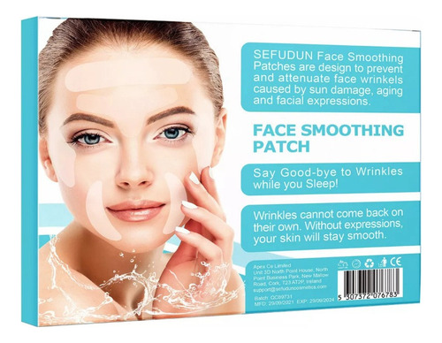 Parches Antiarrugas Para Rostro Y Frente 160 Cintas Faciales