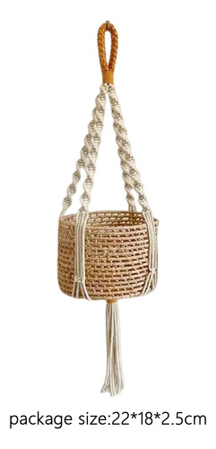 3 Colgador De Plantas De Macramé Para Colgar En Diseño A