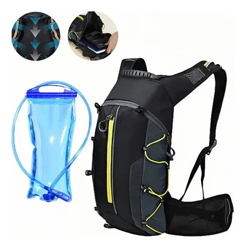 Mochila Deportiva Impermeable Y Bolsa De Agua