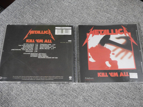 Metallica Kill ´em All Cd