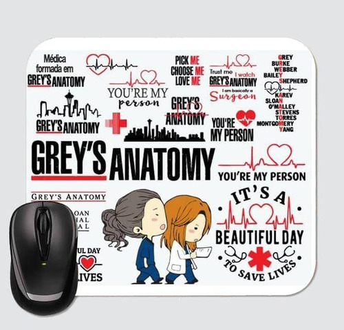 Mouse Pad Greys Anatomy6