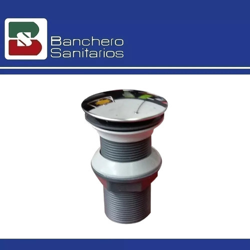 Imagen 2 de 4 de Sopapa Click Piazza R434 Clack Cromo 1 1/4