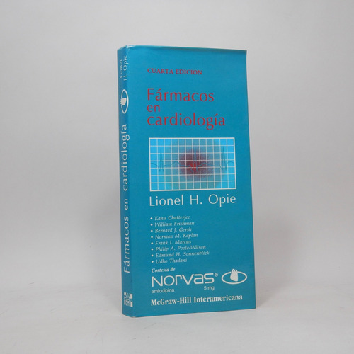 Fármacos En Cardiología Lionel H Opie Mc Graw Hill 1995 Y4