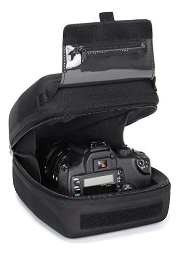 Usa Gear Estuche Rígido Para Cámara Dslr Y Lente De Zoom Con